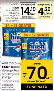 Finish - Lavavajillas Maquina Quantum