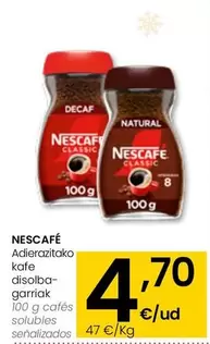 Nescafé - 100 G Cafes Solubles Senalizados