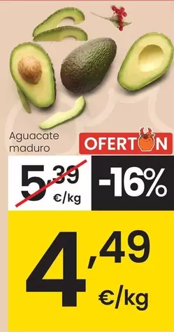 Aguacate Maduro