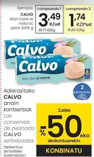 Calvo - Atun Claro All Natural