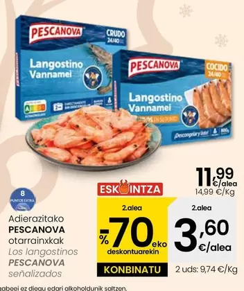 Pescanova - Langostinos