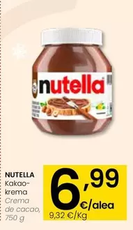Nutella - Crema De Cacao