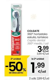 Colgate - Cepillo Dental 360° Medio