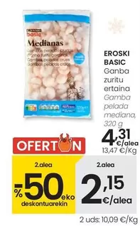 Eroski Basic - Gamba Pelada Mediana