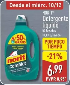 Norit - Detergente Líquido