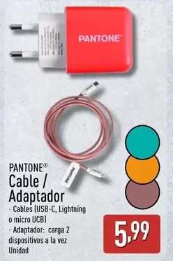Pantone - Cable/Adaptador