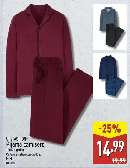 Up2fashion - Pijama Camisero