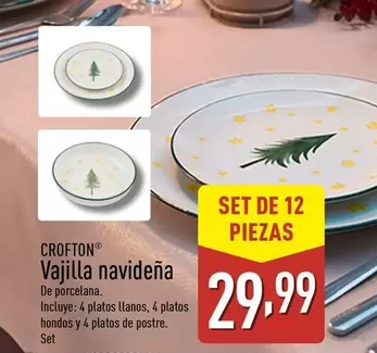 Crofton - Vajilla Navideña