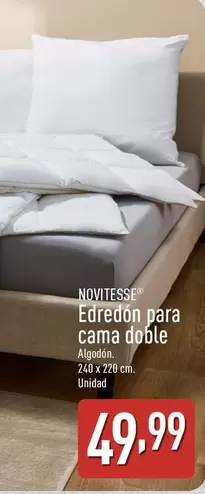 Novitesse - Edredón Para Cama Doble