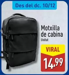 Motxilla De Cabina