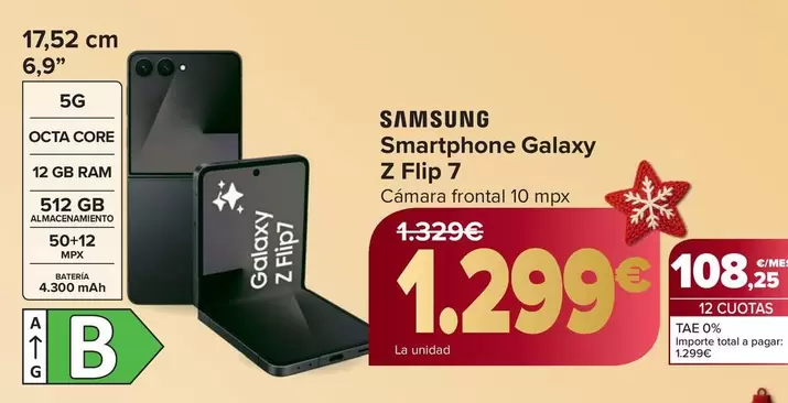 Samsung - Smartphone Galaxy Z Flip 7