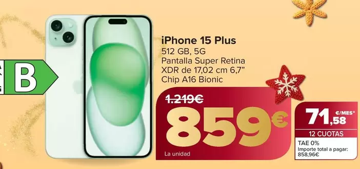 Apple - Iphone 15 Plus