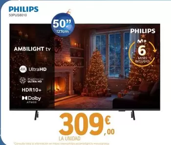 Philips - 50PUS8010