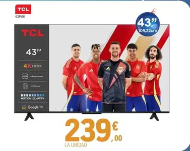 TCL - 43" 43P6K