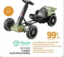 Youin - SC1005 E-Kart Eléctrico Niños