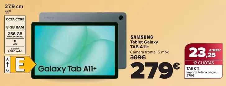 Samsung - Tablet Galaxy Tab A11+