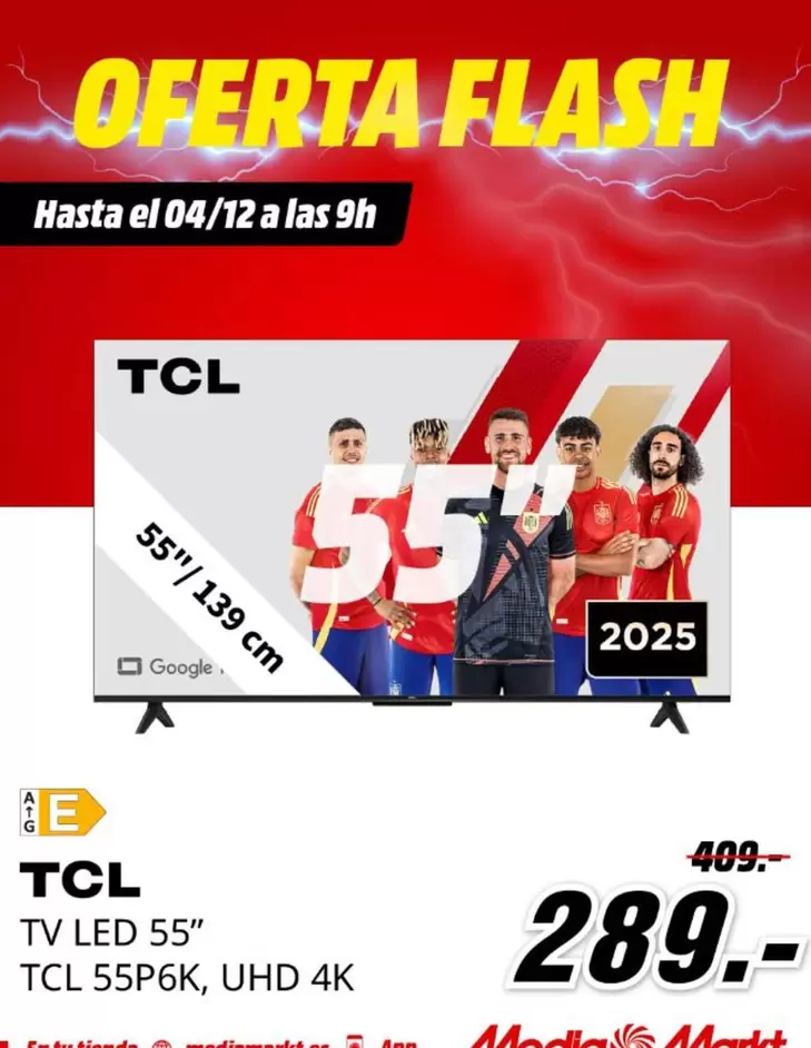 TCL - Serie P63 4k Tv Led 55"