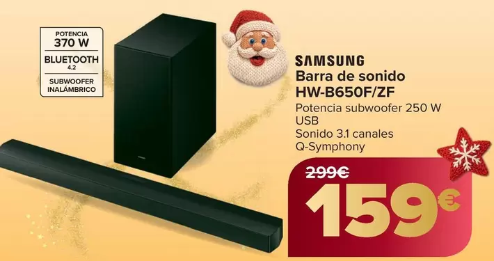 Samsung - Barra De Sonido HW-B650F/ZF