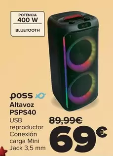 Poss - Altavoz PSPS40