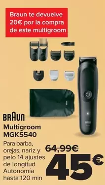 Braun - Multigroom MGK5540