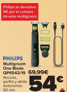 Philips - Multigroom One Blade QP6542/19