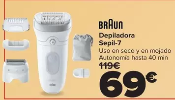 Braun - Depiladora Sepil-7