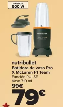 Nutribullet - Batidora De Vaso Pro X Mclaren F1 Team