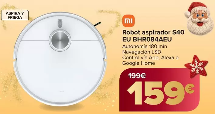 Xiaomi - Robot Aspirador S40 EU BHR084AEU