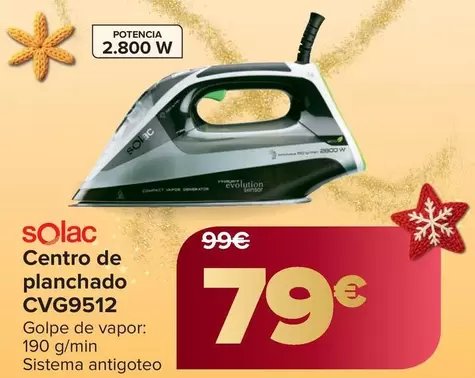 Solac - Centro De Planchado CVG9512