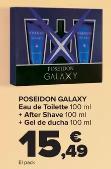 Poseidon Galaxy - Eau De Toilette + After Shave + Gel De Ducha