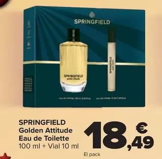 Springfield - Golden Attitude Eau De Toilette
