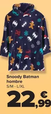Snoody Batman Hombre
