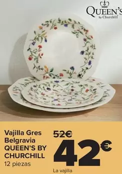 Queen's By Churchill - Vajilla Gres Belgravia 