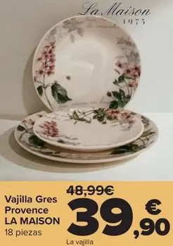 La Maison - Vajilla Gres Provence