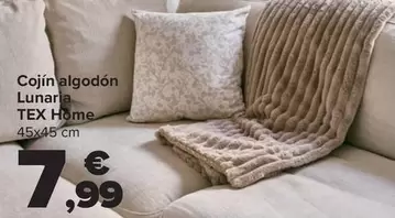TEX - Cojin Algodón Lunaria