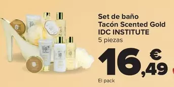 Idc Institute - Set De Baño Tacón Scented Gold