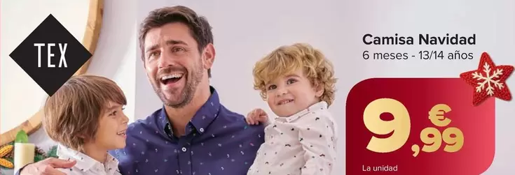 TEX - Camisa Navidad