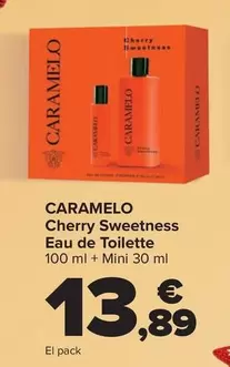 Caramelo - Cherry Sweetness Eau De Toilette  100 Ml + Mini 30 Ml