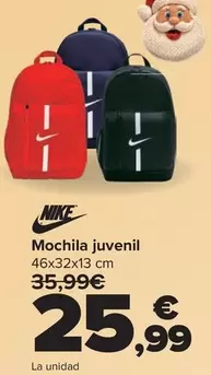 Nike - Mochila Juvenil