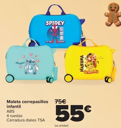 Maleta Correpasillos Infantil