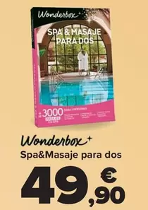 Wonderbox - Spa&Masaje Para Dos
