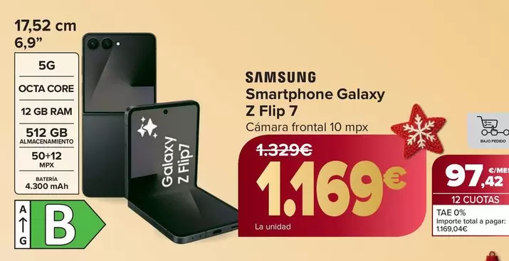 Samsung - Smartphone Galaxy Z Flip 7