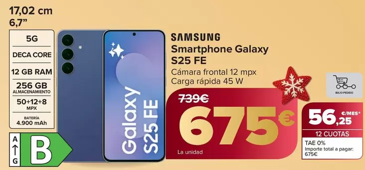 Samsung - Smartphone Galaxy S25 Fe