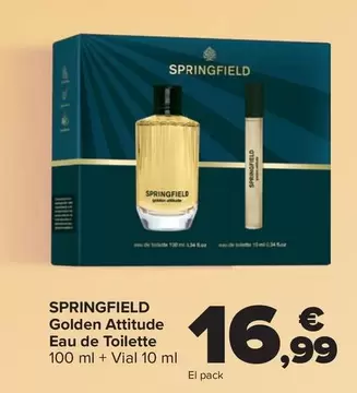 Springfield - Golden Attitude Eau De Toilette