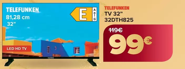Telefunken - Tv 32" 32DTH825