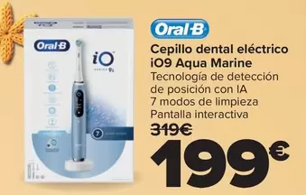 Oral B - Cepillo Dental Electrico Io9 Aqua Marine
