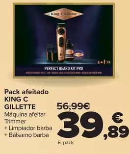Gillette - Pack Afeitado King C