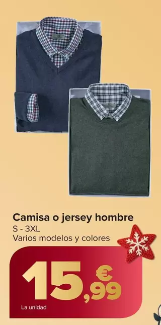 TEX - Camisa O Jersey Hombre