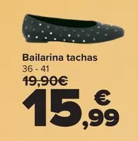 Bailarina Tachas