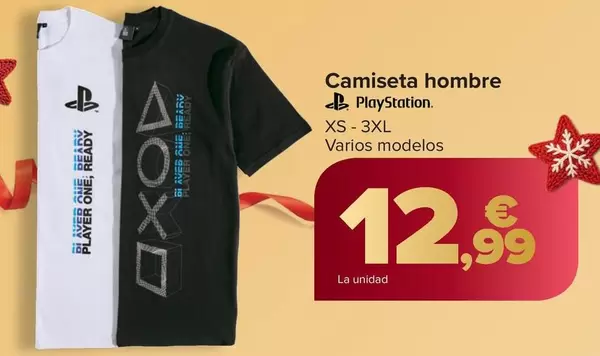 PlayStation - Camiseta Hombre